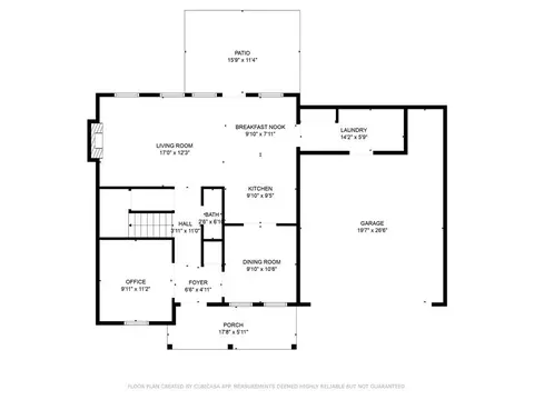 Floorplan - 506 Highpoint Cir, Winder, GA 30680 photo 1 of 2