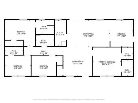 Floorplan - 214 Cedar Dr, Commerce, GA 30529 photo 1 of 2