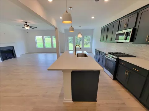 Kitchen - 389 Silverleaf Trl, Bethlehem, GA 30620 photo 3 of 4