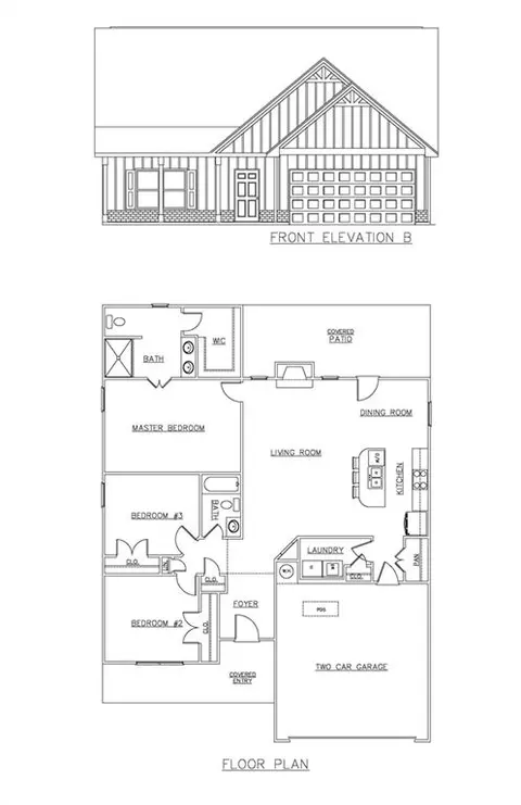 Floorplan - 48 Paschal St, Temple, GA 30179 photo 2 of 2