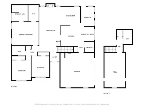 Floorplan - 5240 Sandy Cross Rd, Carnesville, GA 30521 photo 3 of 3