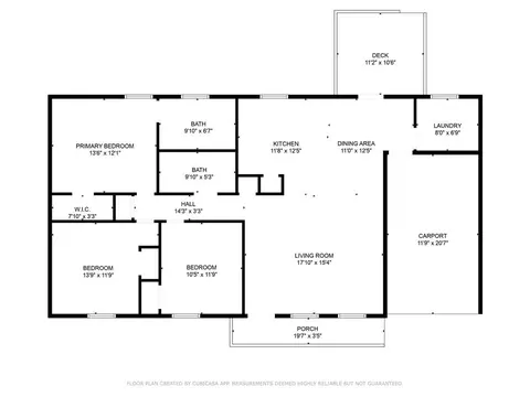 Floorplan - 417 Phillips Dr NW, Monroe, GA 30656 photo 1 of 1