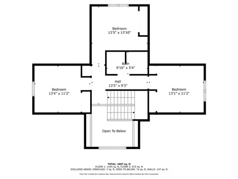 Floorplan - 491 Hyde Rd, Jasper, GA 30143 photo 2 of 3