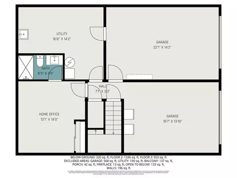 Floorplan - 4204 Dyouville Trce, Chamblee, GA 30341 photo 3 of 3