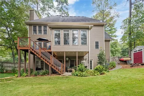 Exterior - 3690 Hermitage Dr, Berkeley Lake, GA 30096 photo 8 of 13