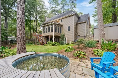Exterior - 3690 Hermitage Dr, Berkeley Lake, GA 30096 photo 4 of 13