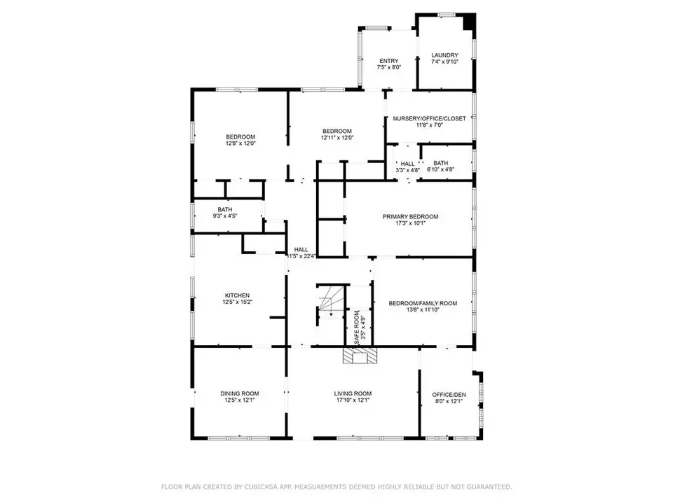 Floorplan - 1285 Oxford Rd NE, Atlanta, GA 30306 photo 1 of 1