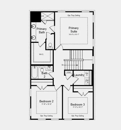 Floorplan - 3187 Eastham Run Dr, Dacula, GA 30019 photo 3 of 3