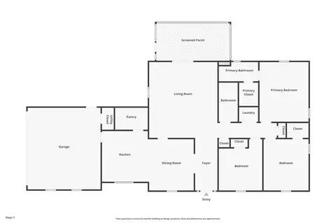 Floorplan - 33 Andrews Rd, Carnesville, GA 30521 photo 1 of 1