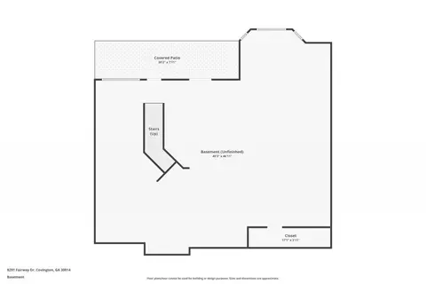 Floorplan - 8291 Fairway Dr, Covington, GA 30014 photo 1 of 3