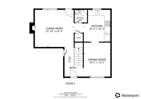 Floorplan - 334 Fallview Dr, Mcdonough, GA 30253 photo 1 of 2