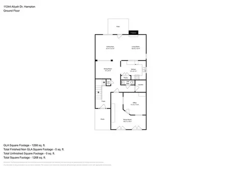 Floorplan - 11244 Aliyah Dr, Hampton, GA 30228 photo 1 of 2