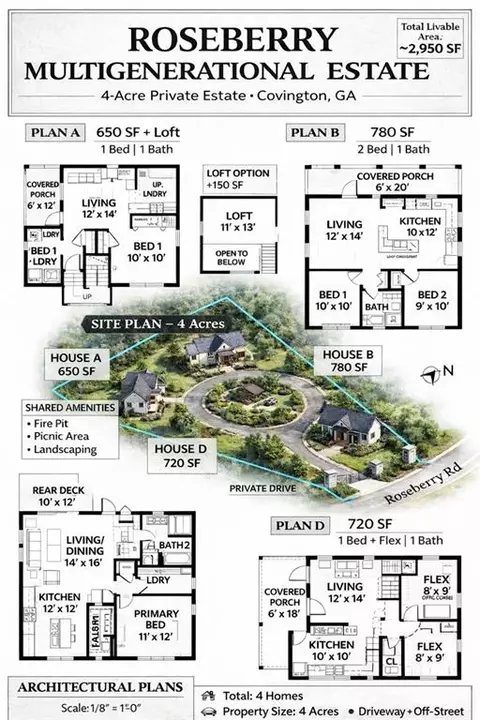 0 Roseberry Rd, Covington, GA 30016