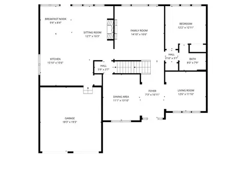 Floorplan - 731 Hexham Ct, Suwanee, GA 30024 photo 1 of 3
