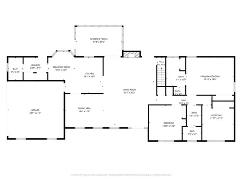 Floorplan - 2452 Camp Mitchell Rd, Grayson, GA 30017 photo 2 of 3