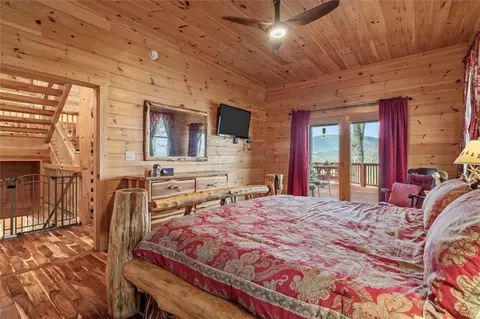 Bedroom - 881 Fox Mountain Rd, Cherry Log, GA 30522 photo 3 of 11