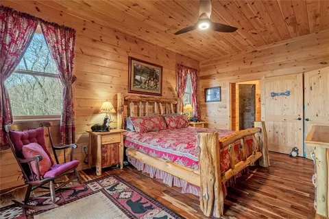 Bedroom - 881 Fox Mountain Rd, Cherry Log, GA 30522 photo 2 of 11
