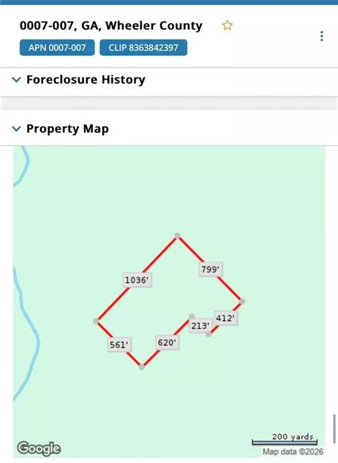 20 Ac Hope Church Rt 149, Mcrae, GA 30310