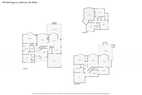 Floorplan - 979 Old Forge Ln, Jefferson, GA 30549 photo 2 of 4