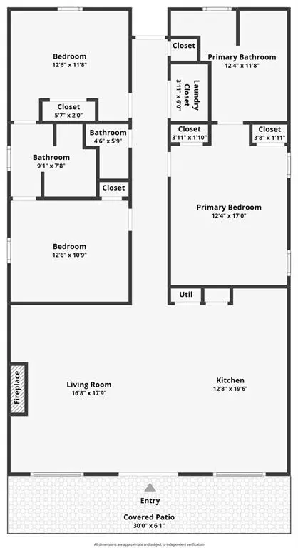Floorplan - 1001 Davis St, Monroe, GA 30655 photo 1 of 1