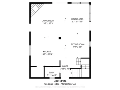 Floorplan - 136 Eagle Rdg, Morganton, GA 30560 photo 3 of 4
