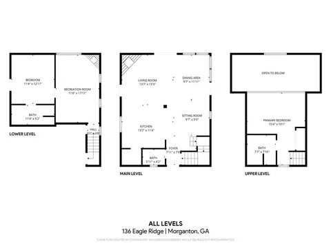 Floorplan - 136 Eagle Rdg, Morganton, GA 30560 photo 1 of 4