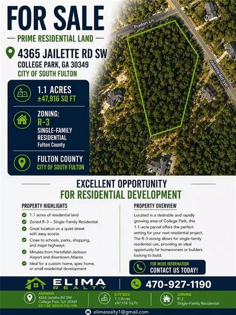 4365 Jailette Rd, South Fulton, GA 30349
