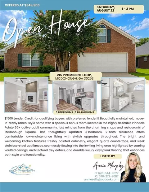 215 Prominent Loop, Mcdonough, GA 30253