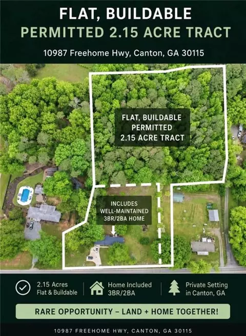 10987 Freehome Hwy, Canton, GA 30115