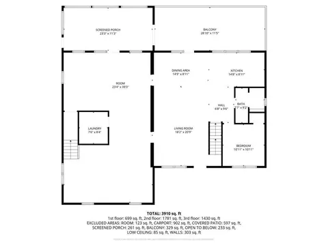 Floorplan - 3695 Ledan Rd, Gainesville, GA 30506 photo 1 of 4