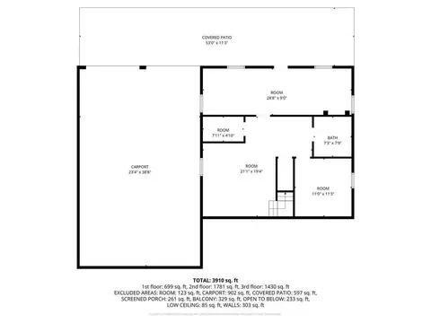 Floorplan - 3695 Ledan Rd, Gainesville, GA 30506 photo 2 of 4