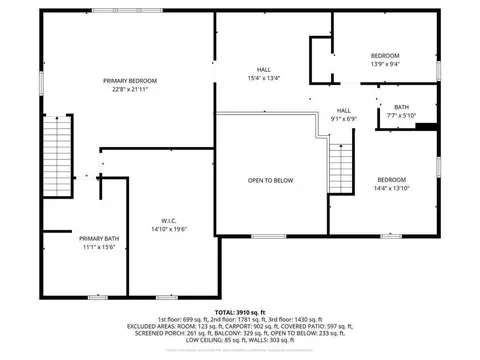 Floorplan - 3695 Ledan Rd, Gainesville, GA 30506 photo 3 of 4
