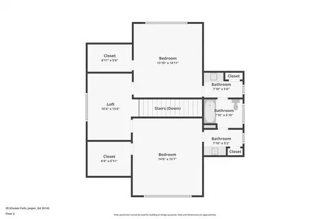 Floorplan - 20 Mission Path, Jasper, GA 30143 photo 3 of 3