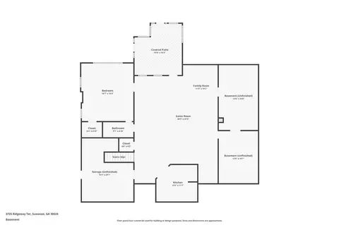 Floorplan - 3725 Ridgeway Ter, Suwanee, GA 30024 photo 3 of 3