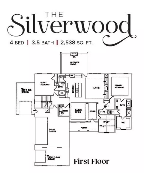 Floorplan - 305 Springtime Way, Monroe, GA 30655 photo 1 of 2