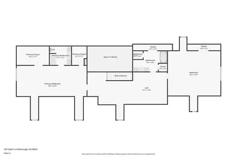Floorplan - 378 Clyde Ct, Mcdonough, GA 30252 photo 4 of 4