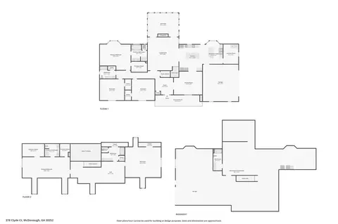 Floorplan - 378 Clyde Ct, Mcdonough, GA 30252 photo 2 of 4