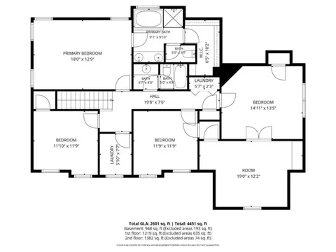 Floorplan - 101 Copper Trl, Canton, GA 30114 photo 3 of 3