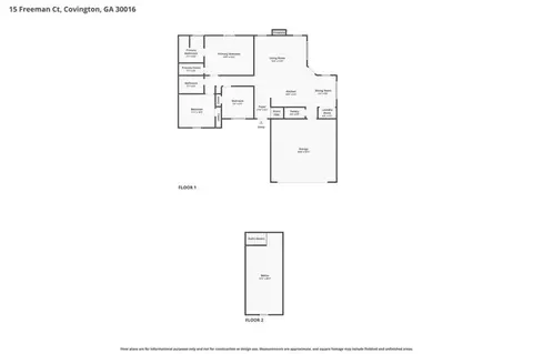 Floorplan - 15 Freeman Ct, Covington, GA 30016 photo 3 of 3