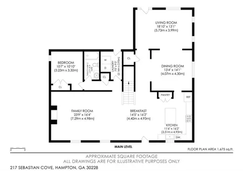 Floorplan - 217 Sebastian Cv, Hampton, GA 30228 photo 1 of 3