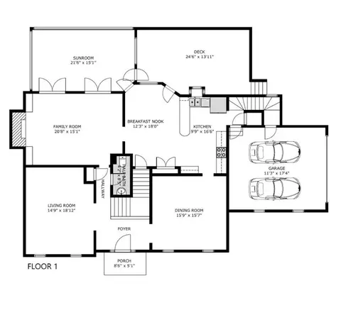 Floorplan - 13789 Woolsey Rd, Hampton, GA 30228 photo 4 of 4