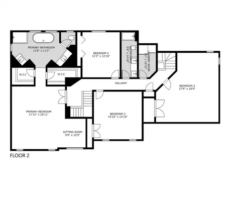 Floorplan - 13789 Woolsey Rd, Hampton, GA 30228 photo 3 of 4