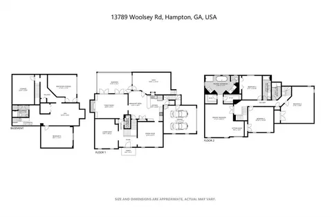 Floorplan - 13789 Woolsey Rd, Hampton, GA 30228 photo 1 of 4