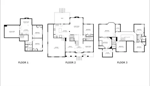 Floorplan - 1010 River Mist Dr, Suwanee, GA 30024 photo 3 of 3