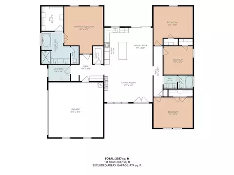 Floorplan - 34 Boogies Run Run, Commerce, GA 30529 photo 1 of 1