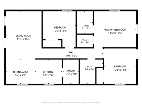Floorplan - 242 Jackson St, Barnesville, GA 30204 photo 1 of 1