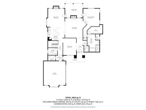 Floorplan - 157 Mariahs Walk, Hampton, GA 30228 photo 1 of 3