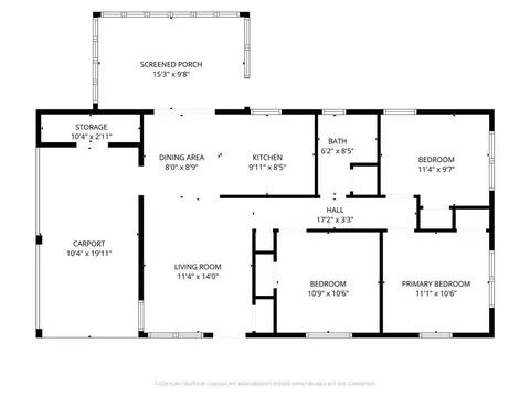 Floorplan - 5911 Meadowview Rd, Rex, GA 30273 photo 1 of 1