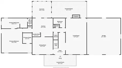 Floorplan - 2811 Ike Stone Rd, Monroe, GA 30656 photo 1 of 3
