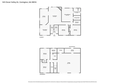 Floorplan - 145 Clover Valley Dr, Covington, GA 30016 photo 2 of 3